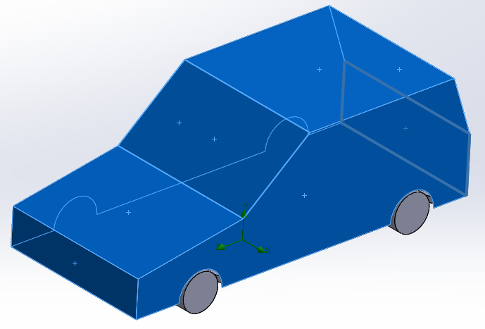 مقایسه آیرودینامیکی خودرو سدان و هاچ‌بک | تحلیل CFD در SolidWorks